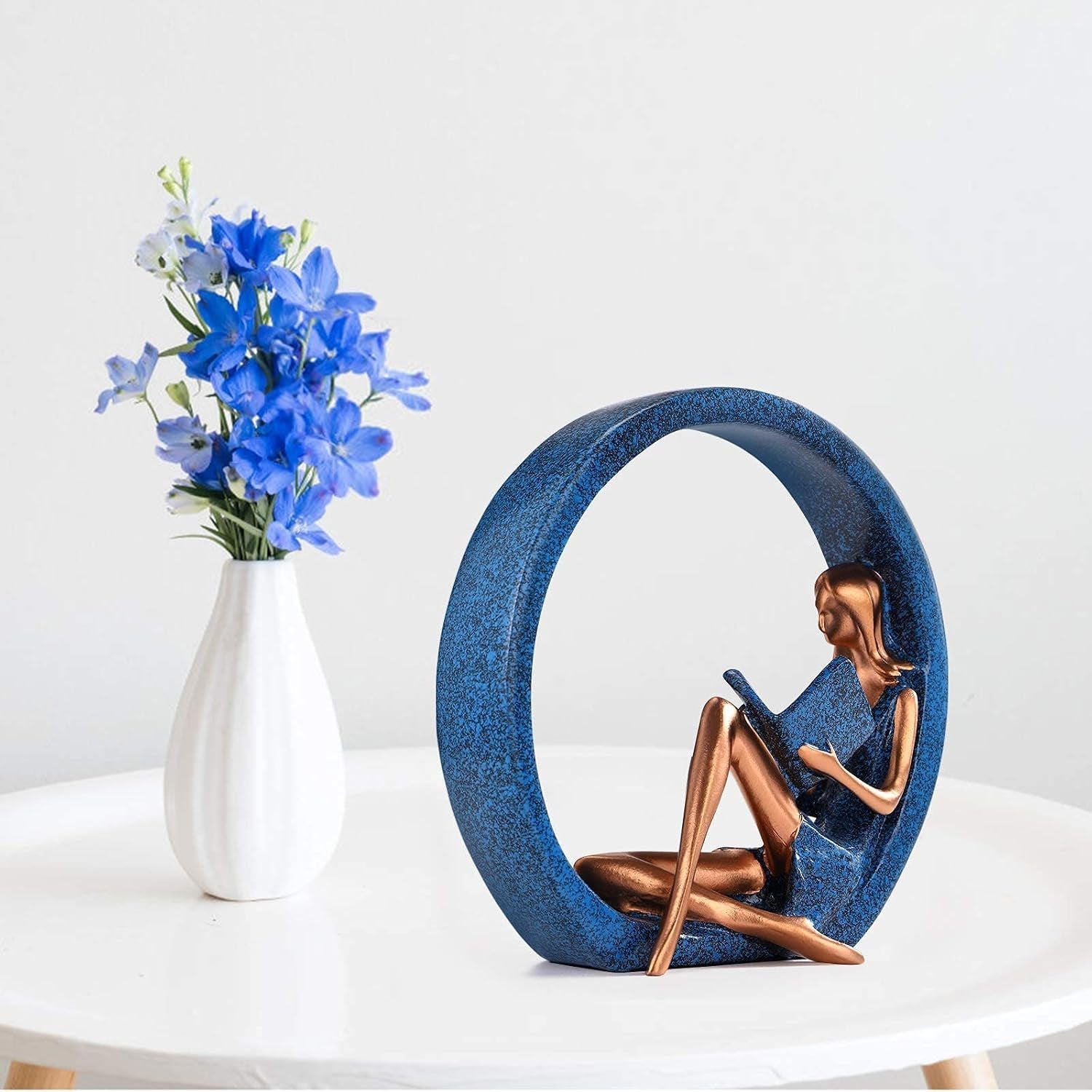 2pcs-11h-girl-statues-reading-girl-sculptures-ornaments-blue-abstract-sculptures-yoga-girl-collectible-figurines-for-home-office-living-room-table-bookshelf-desk-housewarming-decor