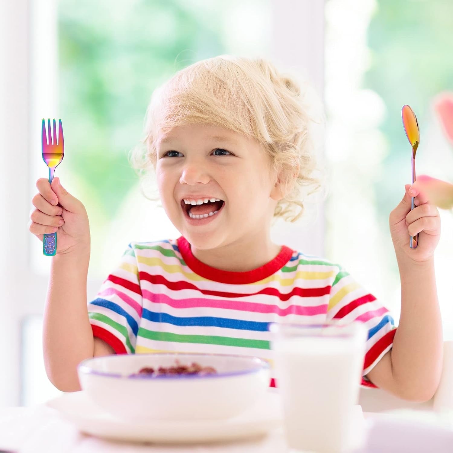 10-pack-toddler-utensils-stainless-steel-rainbow-silverware-set-for-kids-children-safe-cutlery-set-includes-forks-and-spoons-dishwasher-safe