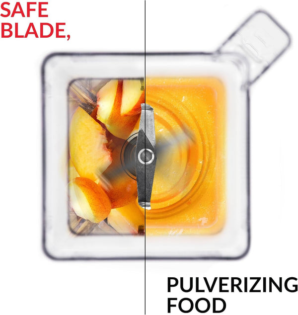 Total Blender Classic (Black) & 75Oz* Fourside Jar | Powerful and Reliable Kitchen Blender; 10 Speeds with Pulse; Six Preprogrammed Cycles for One Touch Consistent Blends6