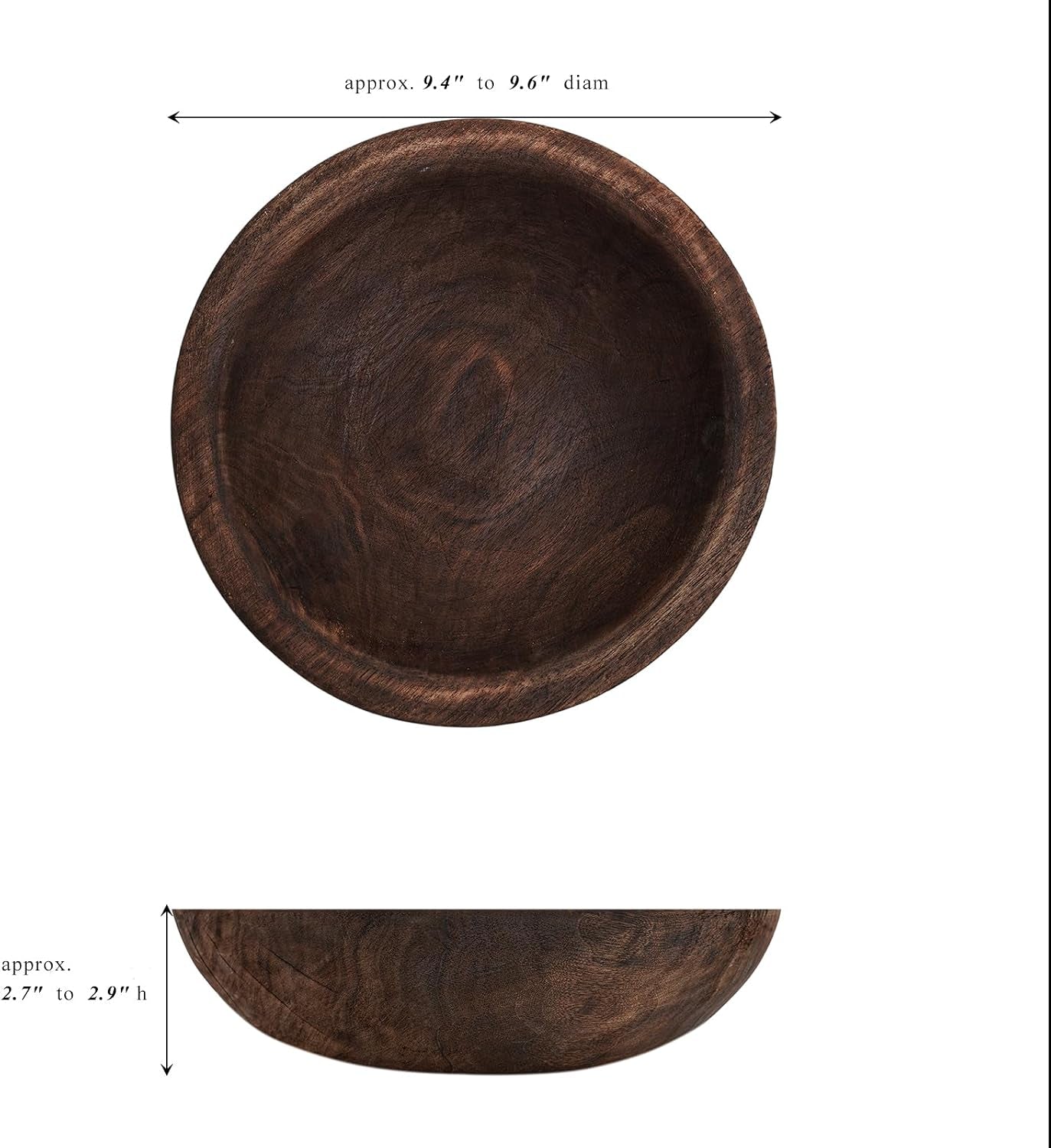 wooden-decorative-bowl-farmhouse-centerpiecebrown-rustic-home-decor-farmhouse-decor-dough-bowl