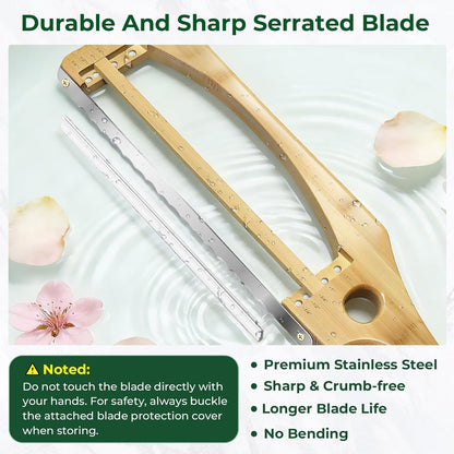 Adjustable Bread Knife for Homemade Bread, Sourdough Bread Slicer4