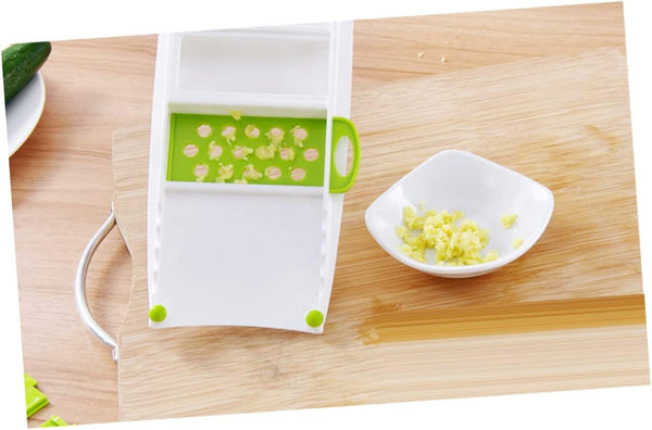 Multifunctional Vegetable Slicer with 5 Blades ABS Stainless Steel Kitchen9