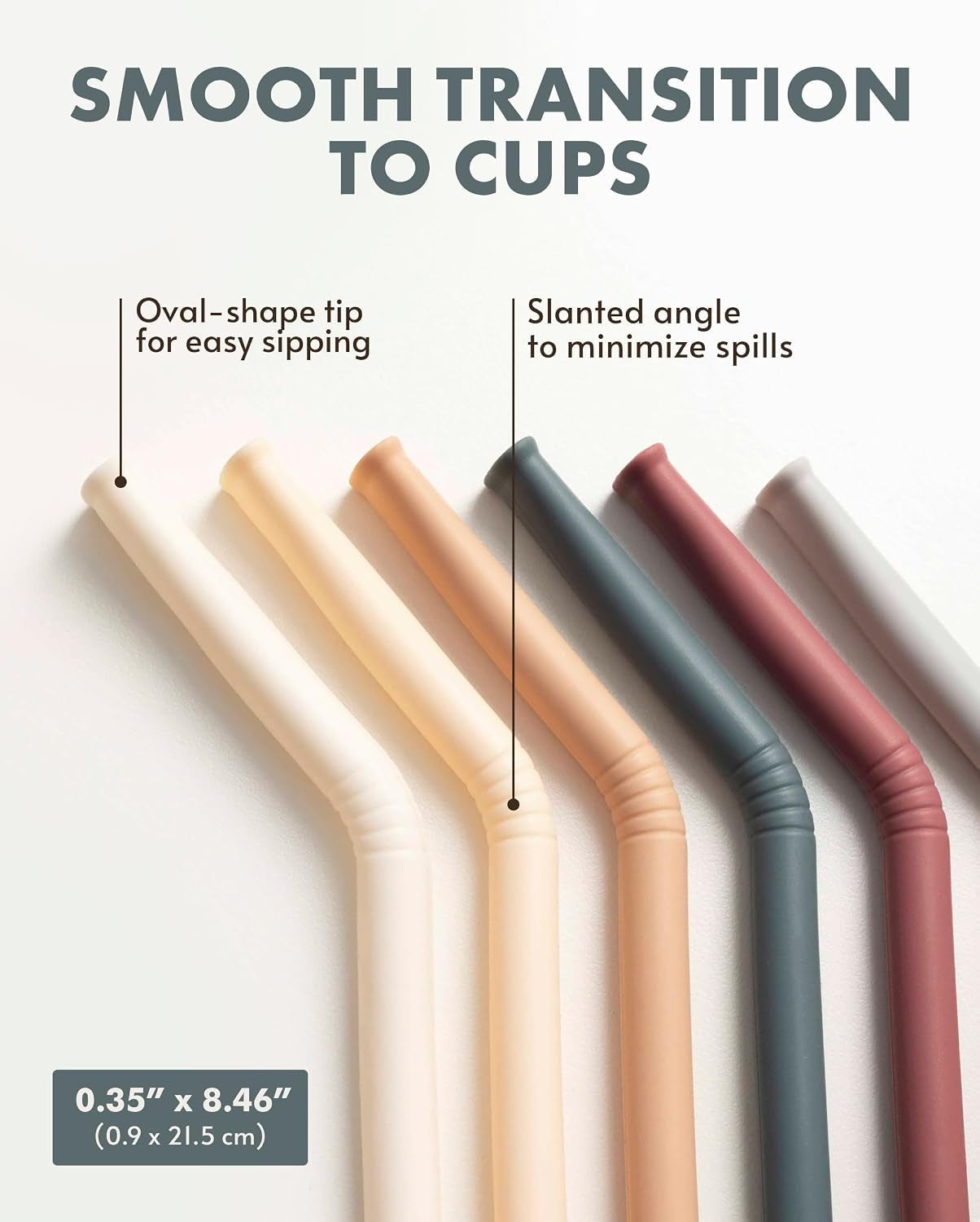 reusable-silicone-straws-bendy-drinking-straw-with-cleaning-brush-collapsible-and-bendable-travel-straw-for-kids-dishwasher-safe-food-safe-set-of-6-oak-multi