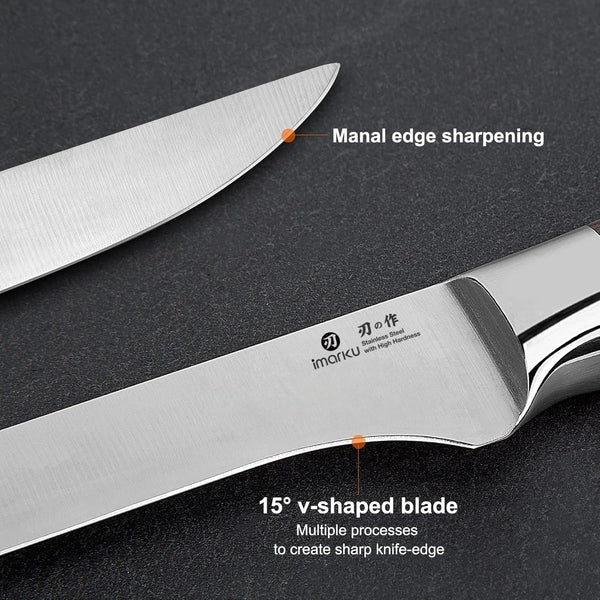 Fillet Knife 6 Inch, German High Carbon Stainless Steel Boning Knife9