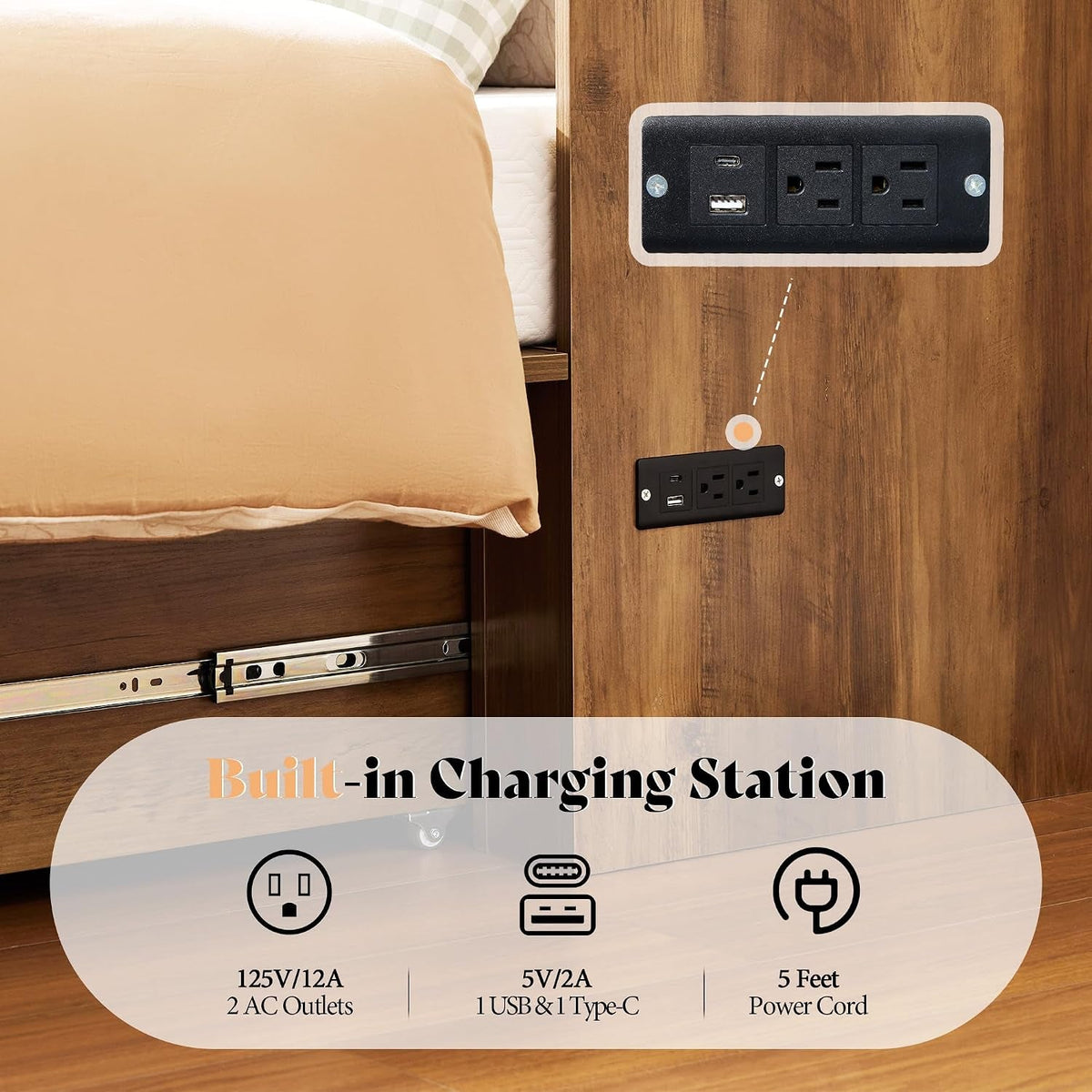 full-murphy-bed-with-storage-charging-station