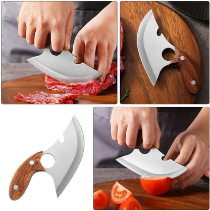 Stainless Steel Meat Cleaver Kitchen Cutter for Faster Cutting3