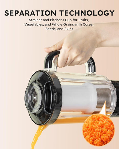 Blenders and Food Processor Combo for Kitchen, 5 in 1 Blender for Shakes and Smoothies, Meat Chopped, Grinding & More, 40 Oz Jar & 17Oz Cup with To-Go Lid, Stainless Steel Silver8