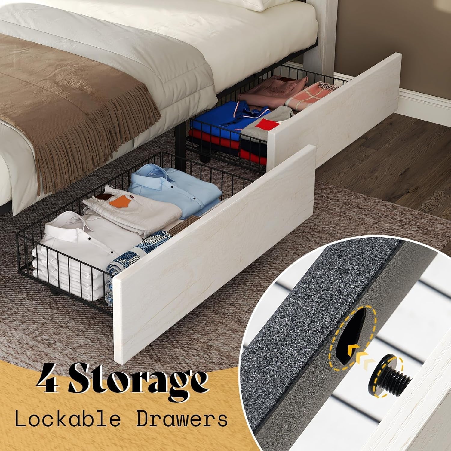 full-size-farmhouse-bed-frame-with-4-drawers-barn-door-headboard