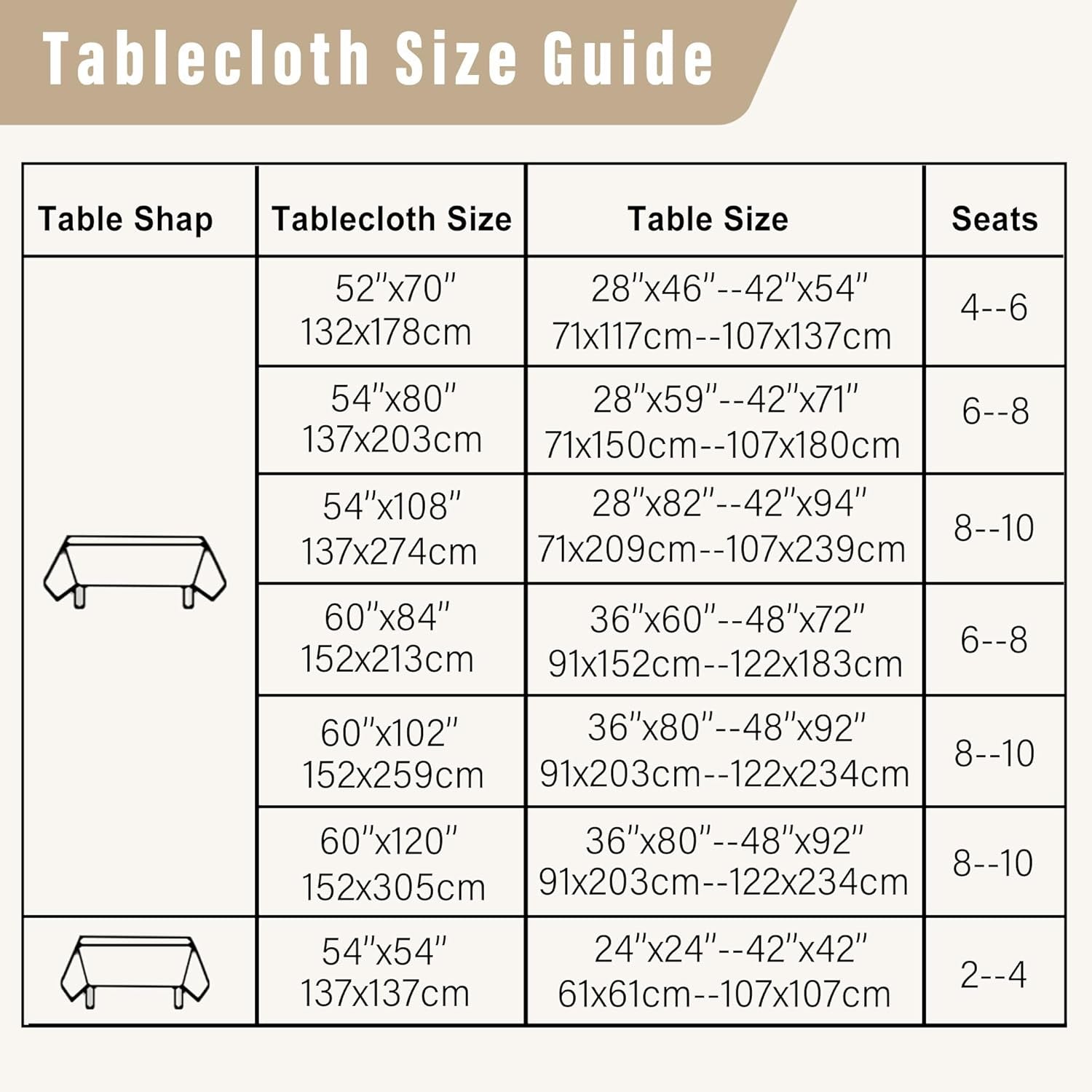 faux-linen-tablecloth-rectangle-beige-tablecloths-fabric-waterproof-spill-proof-wrinkle-and-stain-resistant-decorative-farmhouse-table-cover-for-kitchen-dining-party-54-x-108-inch