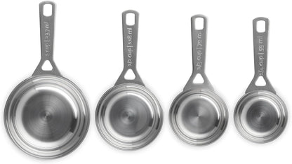 Le Creuset Stainless Steel Measuring Cups, Set of 42