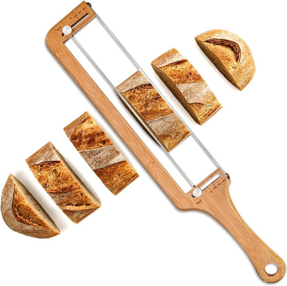 Adjustable Bread Slicer – Serrated Stainless Steel Blade1
