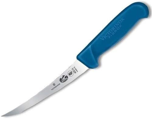 Forschner Knives 40450 Victorinox Boning Knife with Blue Fibrox Handles1