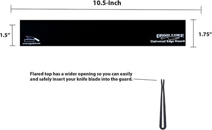 Universal Knife Edge Guard, Durable Blade Protector, Black2