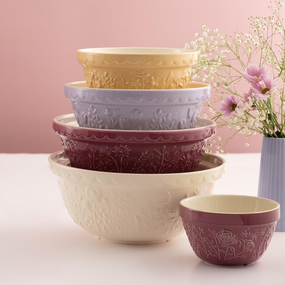 in-the-meadow-s18-mixing-bowl-2-85-quart-mixing-bowl-embossed-floral-daisy-design-durable-ceramic-bowl-for-baking-bread-dough-cake-batter-cookies-kitchen-serving-bowl
