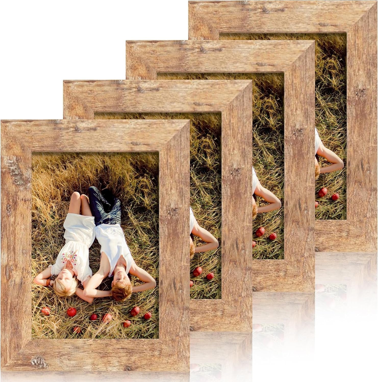 4x6-picture-frame-set-of-4-high-definition-real-glass-rustic-brown-frame-4-x-6-wood-photo-frames-for-tabletop-display-and-wall-mounting
