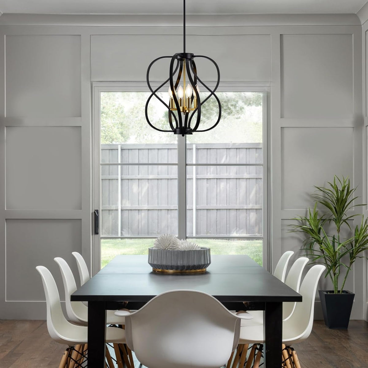 black-and-gold-chandelier-light-fixture-18-modern-farmhouse-industrial-chandelier-4-light-sphere-geometric-hanging-pendant-light-fixture-for-dining-room-entryway-hallway-living-room-kitchen-island
