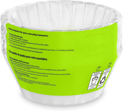 Basket Coffee Filters for 8-12 Cup Coffee Makers, White, 200 Count, Packaging May Vary5