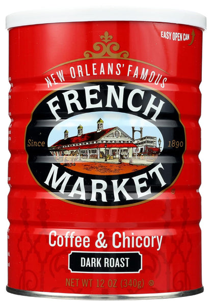 Ground Coffee & Chicory Dark Roast 12Oz (Pack of 1)1