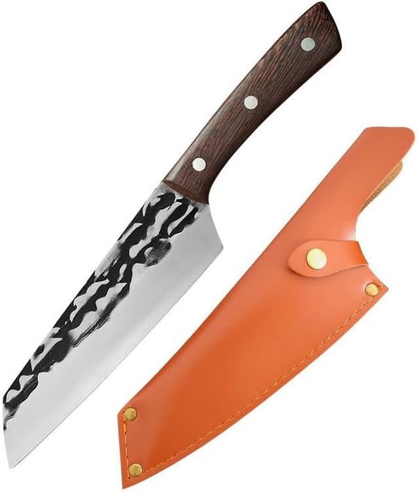 Meat Cleaver, 7 Inch Stainless Steel Kitchen Knife Butcher Meat Chopping Fish Vegetables Slicing Knife1