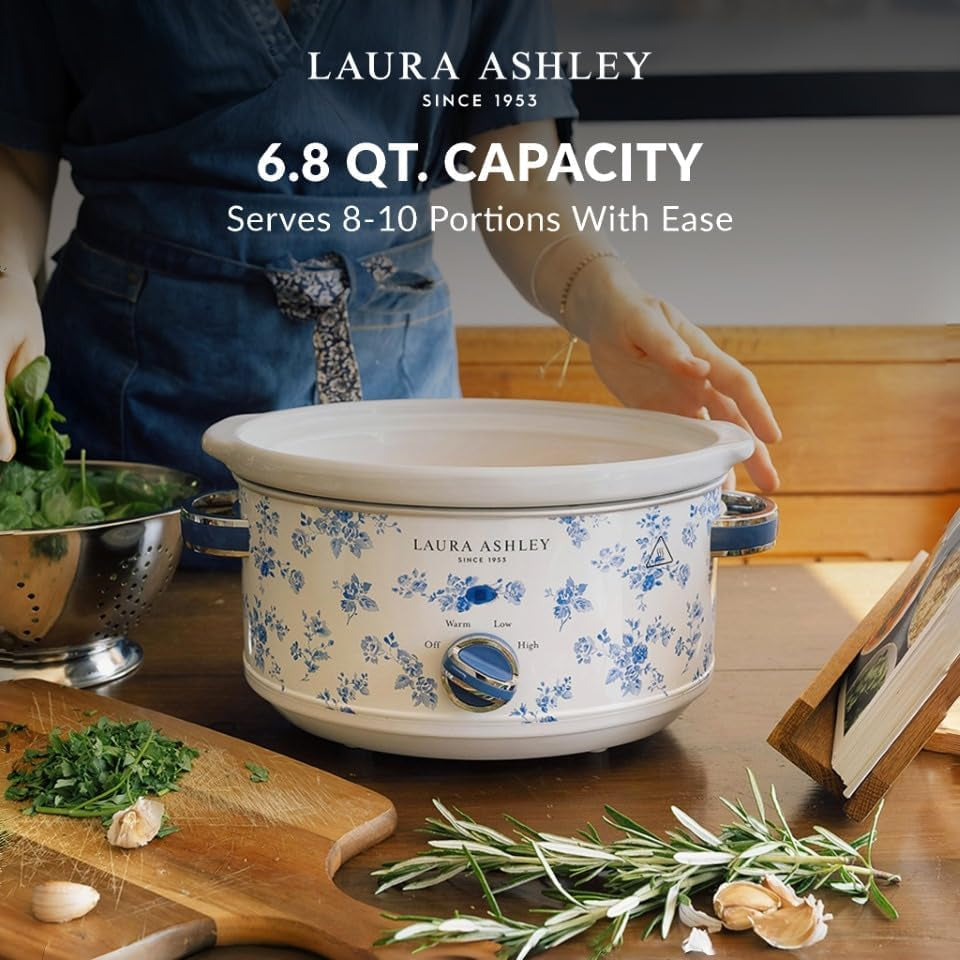 laura-ashley-china-rose-large-slow-cookers-6-8-quarts-slow-cooker-6-8qt-serves-8-10-people-3-heat-settings-keep-warm-energy-efficient-tempered-glass-lid-dishwasher-safe-removable-ceramic-pot
