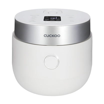 CUCKOO Induction Heating Rice Cooker, 16-Cup Cooked, White, CR-HA0810FW | 8-Cup Uncooked Capacity, Nonstick Inner Pot, 12 Cooking Modes, Ideal for Delicate Grains, Turbo White Rice in 20-33 Minutes1