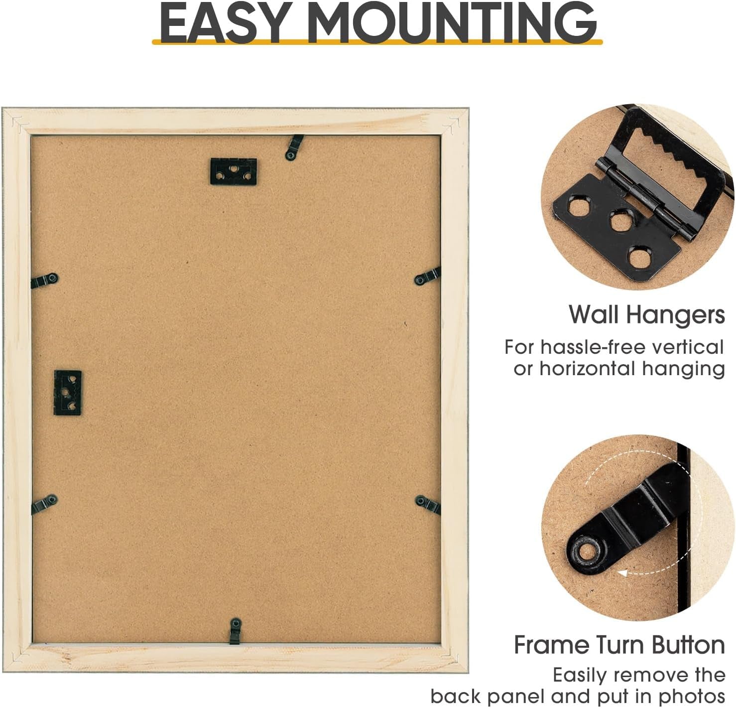 11x14-black-picture-frame-solid-wood-real-glass-mat-8x10