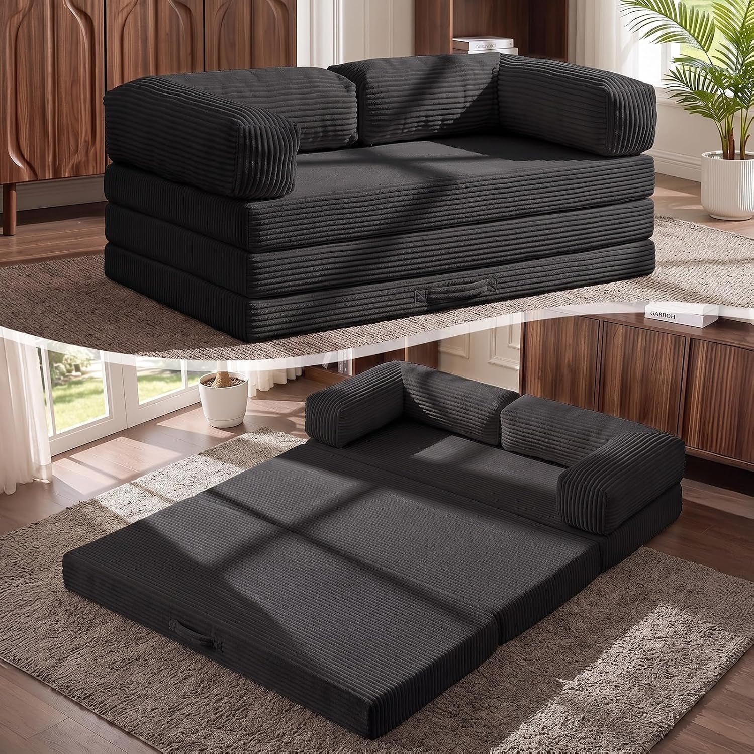 5-in-1-convertible-sofa-bed-60-boneless-couch-with-pull-out-bed-tri-folding-corduroy-floor-mattress-with-removable-l-shaped-armrests-handle-futon-sleeper-for-small-spaces-apartments-bedrooms
