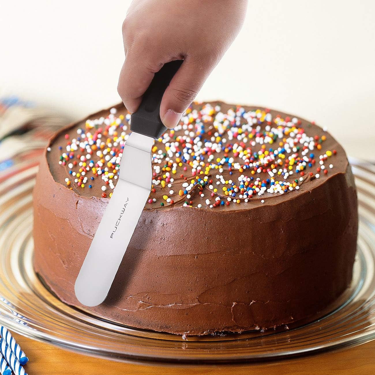 angled-icing-spatula-stainless-steel-offset-spatula-cake-spatula-set-of-2-black-6-8-inch-blade