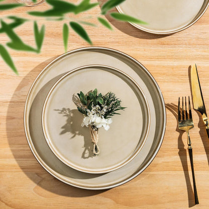 Stoneware Dinnerware Sets for 8,24 Piece Plates and Bowls Sets2