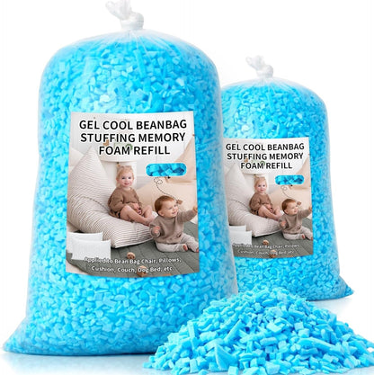 Bean Bag Filler, 10Lbs Shredded Memory Foam Filling, Soft Pillow Stuffing Bean Bag Refill Foam for Couch, Cushion, Stuffed Animals, Dog Bed, Arts Crafts | Soft Pillow Stuffing | Light Supportive | Ideal for Couch Cushions, Stuffed Animals, Dog Bed, Arts Crafts | Oeko-Certified1