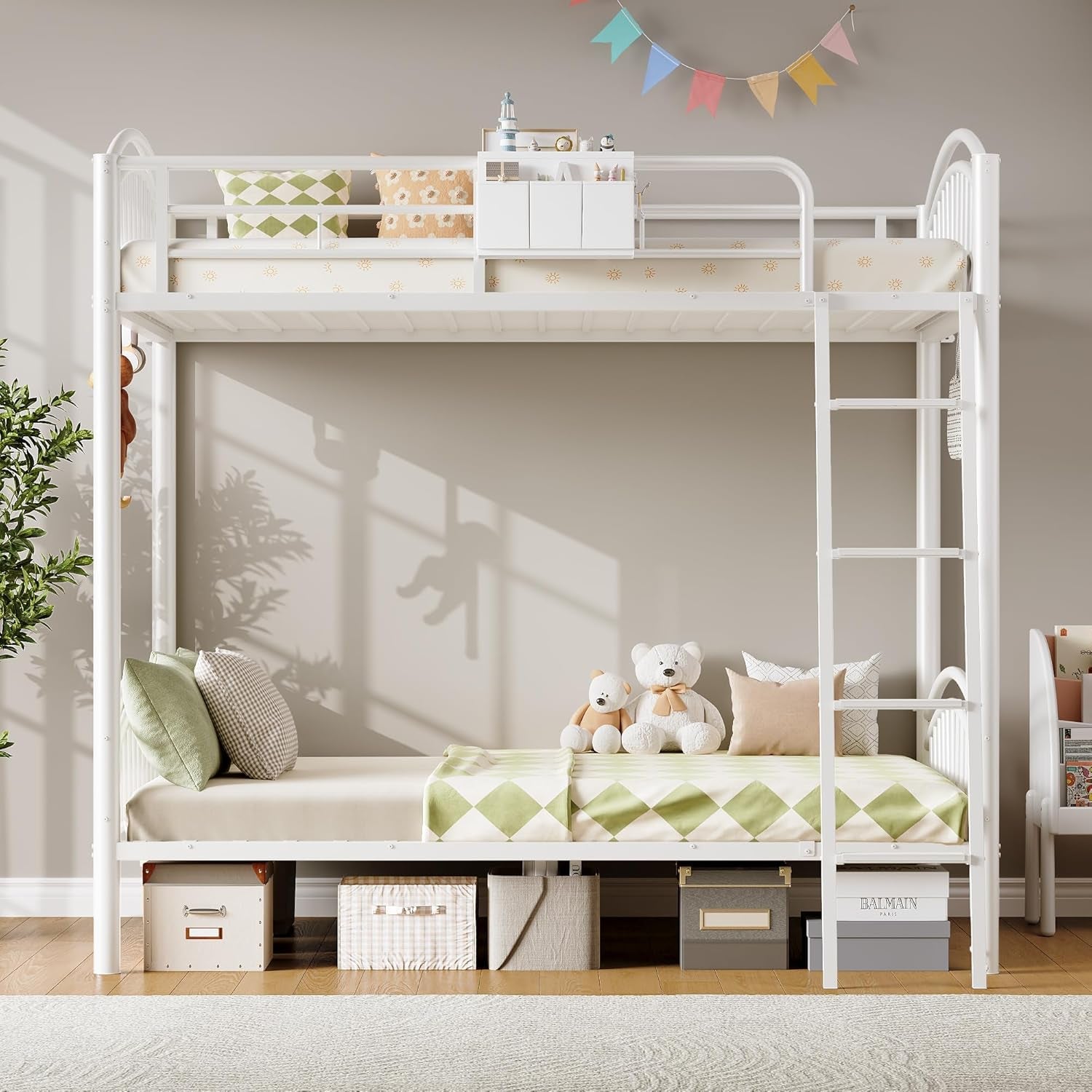 metal-bunk-bed-twin-over-twin-with-storage-bag-2-twin-size-beds-with-safety-guard-rails-and-anti-tip-nails-for-teenager-girls-or-boys-white