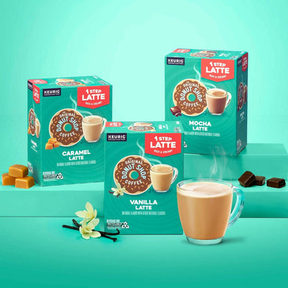 Vanilla One-Step Latte, Single Serve Coffee K-Cup Pod, Flavored Coffee, 20 Count7