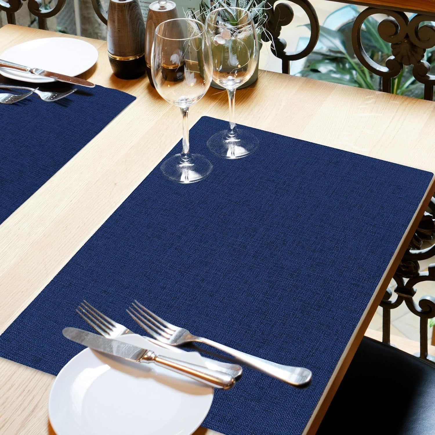 cloth-placemats-set-of-6-cotton-linen-blend-place-mats-navy-blue