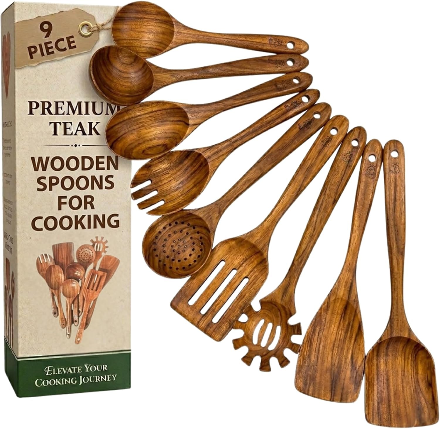 teak-wooden-utensil-set-9-piece-teak-cooking-utensils-for-nonstick-cookware-teak-wooden-spoons-for-cooking-spatula-natural-wood-kitchen-utensils-by