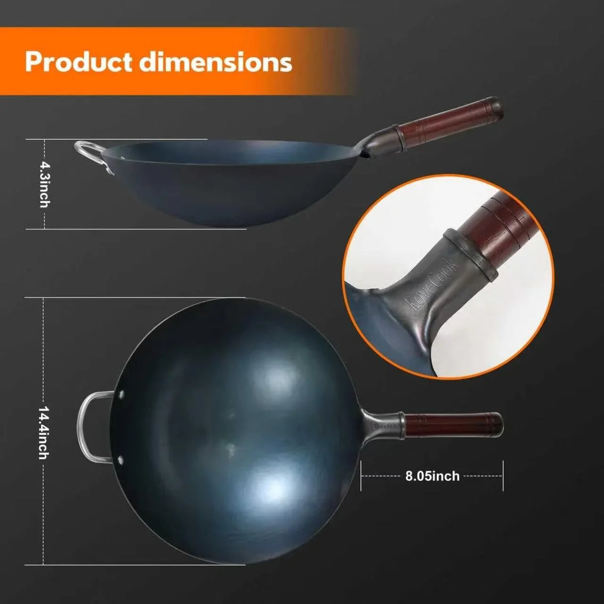 14-inch-carbon-steel-wok-with-lid-round-bottom-wok-pan-blue-pre-seasoned-chinese-stir-fry-pan-for-open-flame-cooking-large-traditional-pow-wok-for-bbq-grill-camping-home-cooking