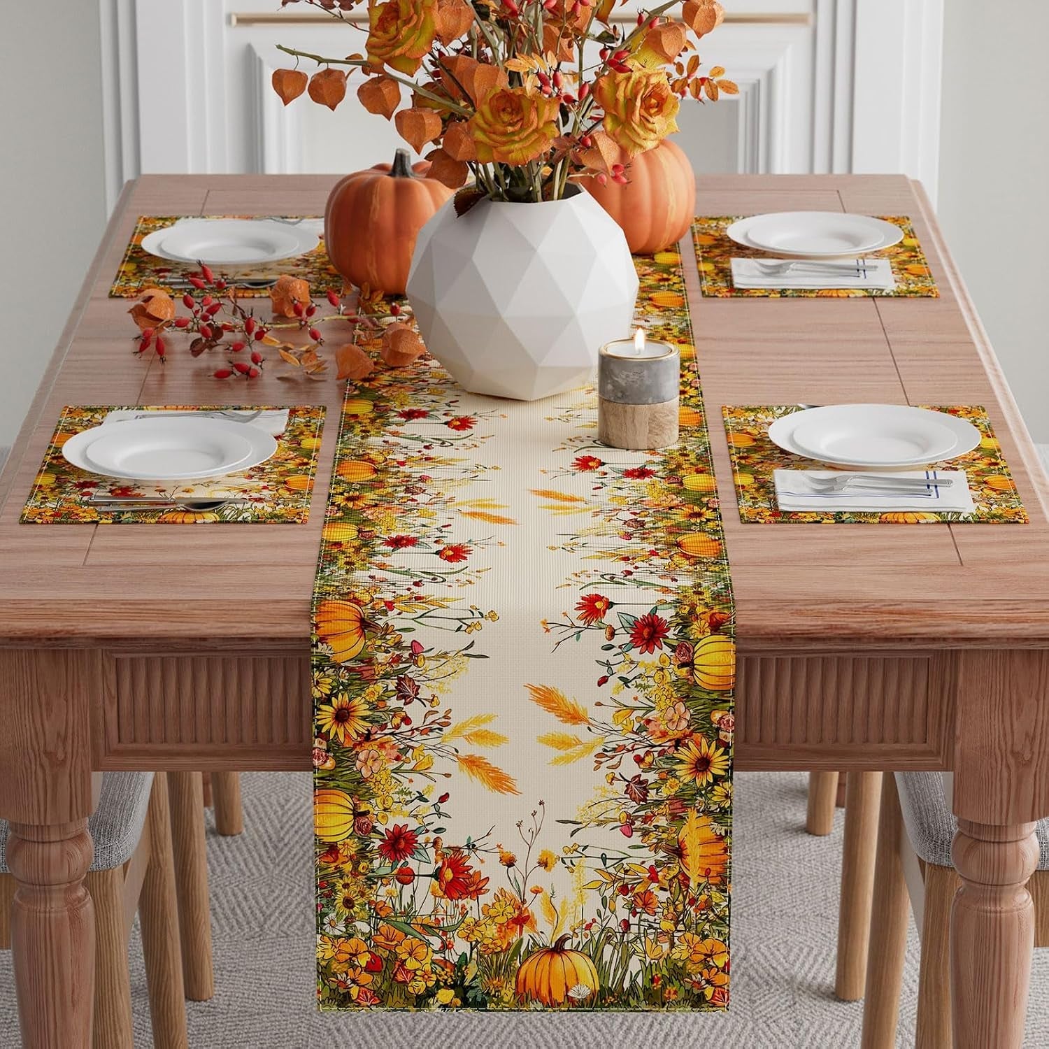 fall-wild-flowers-pumpkin-table-runner-for-home-decoration-13x72-inch