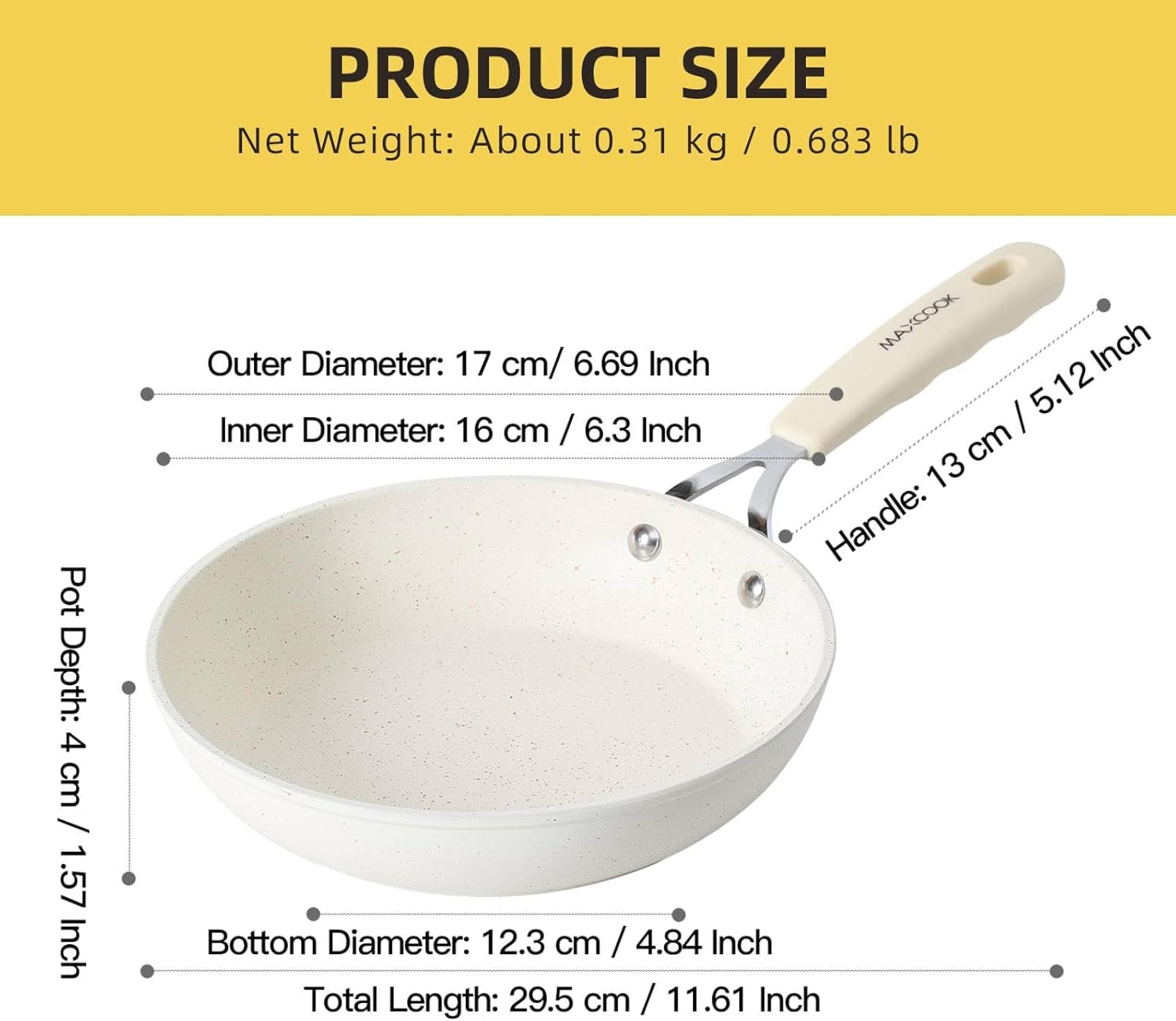 mini-nonstick-egg-pan-6-3-inch-omelet-pan-16-cm-white-small-single-serve-egg-nonstick-skillet-medical-stone-coating-cookware-with-heat-resistant-handle