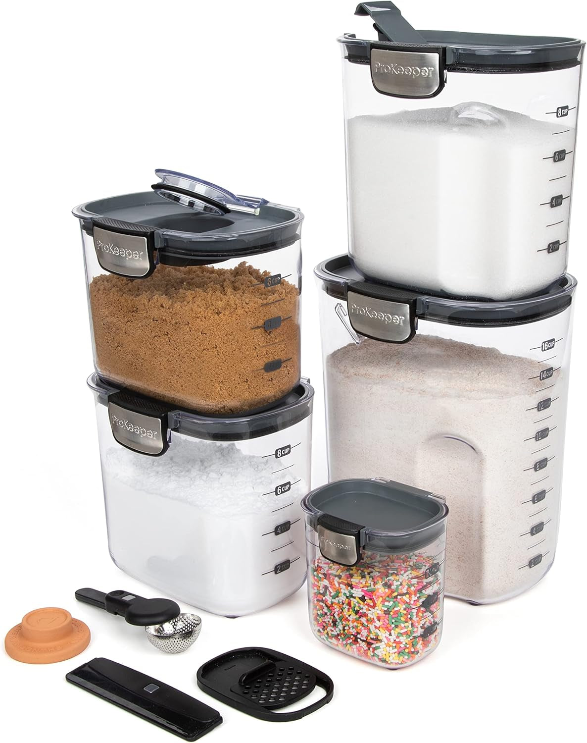 airtight-food-storage-container-set-clear-plastic-flour-and-sugar-canister-set-with-magnetic-accessories-for-kitchen-organization-grey-9-piece