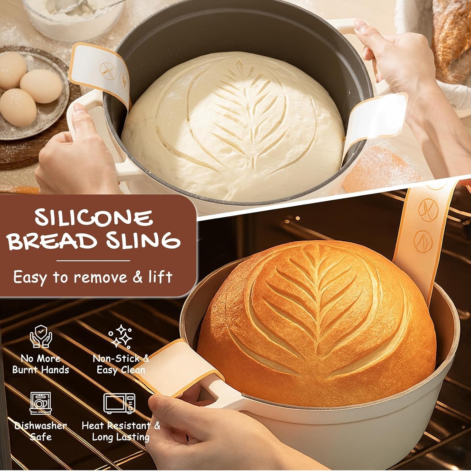 sourdough-starter-kit-with-round-oval-banneton-bread-proofing-basket-starter-jar-dough-whisk-scrapers-stencils-complete-sourdough-bread-baking-supplies-fathers-day-gift-for-men