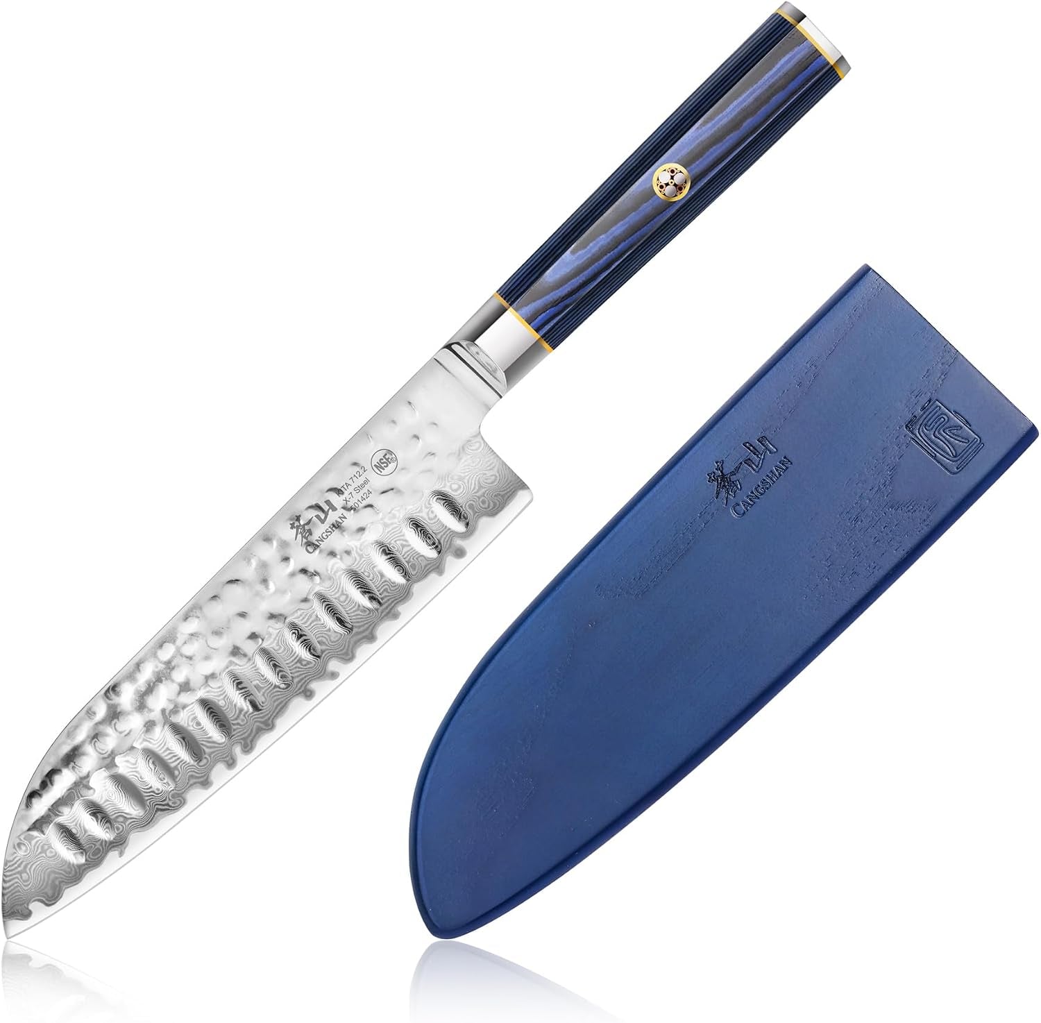 kita-series-7-inch-santoku-knife-with-sheath-high-carbon-x-7-damascus-steel-501424