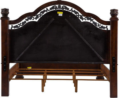 Messina Estates California King Poster Bed4