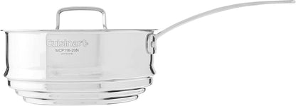 MCP116-20N Multiclad Pro Stainless Skillet, 20-Cm, Universal Steamer W/Cover8