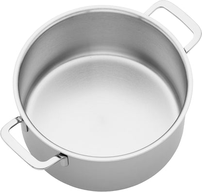 5-Plus Stainless Steel 5.5-Qt Dutch Oven5