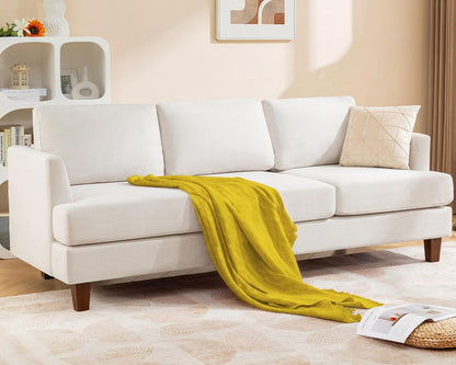 3 Seater Sofa Couches for Living Room, 89" Deep Seat Couch1