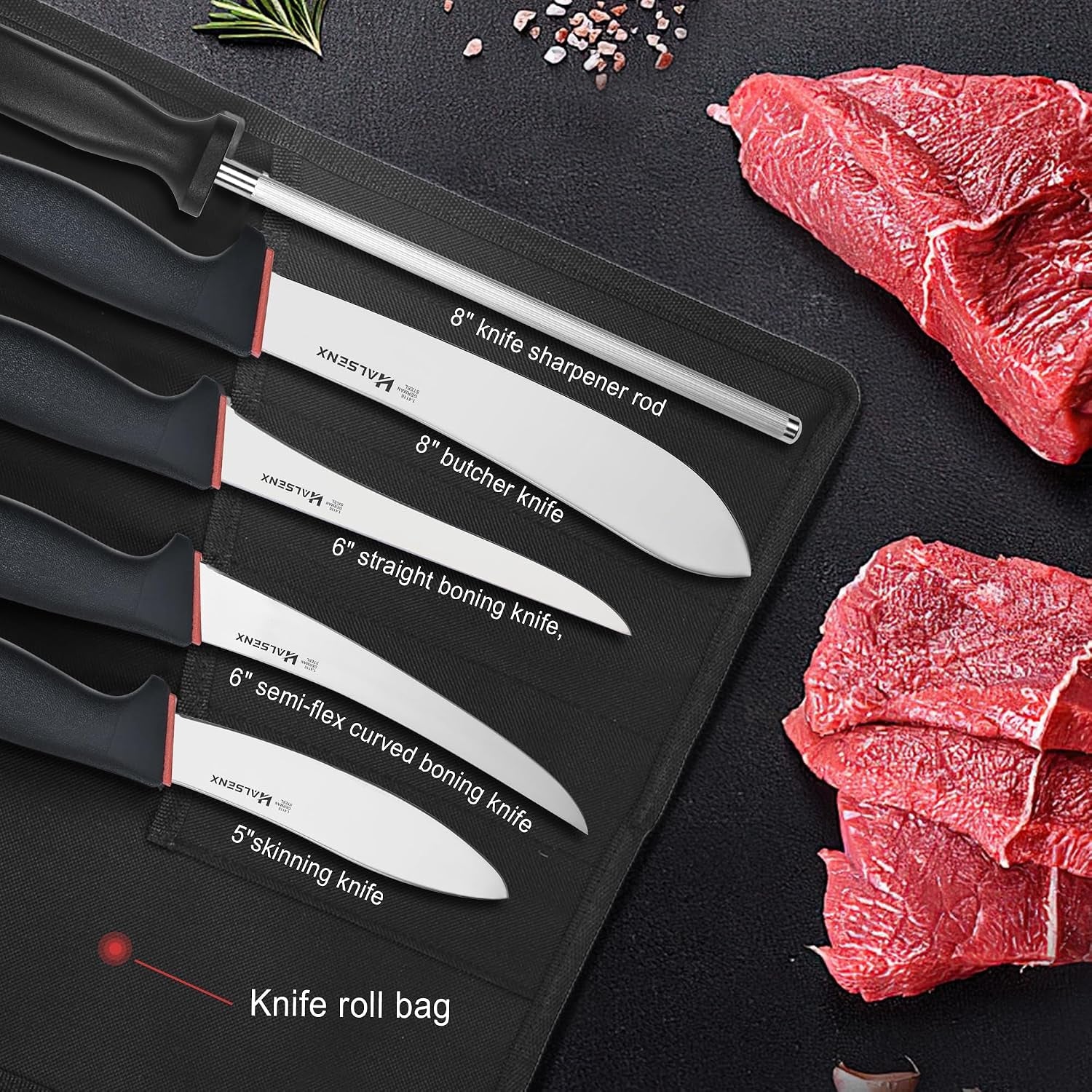 6pcs-butcher-knife-set-8-butcher-6-boning-knives-with-roll-bag-breaks-bones-skins-meat-roll-bag-for-storage-and-travel-softgrip-handles-for-steady-grip-full-set-for-kitchen-and-field