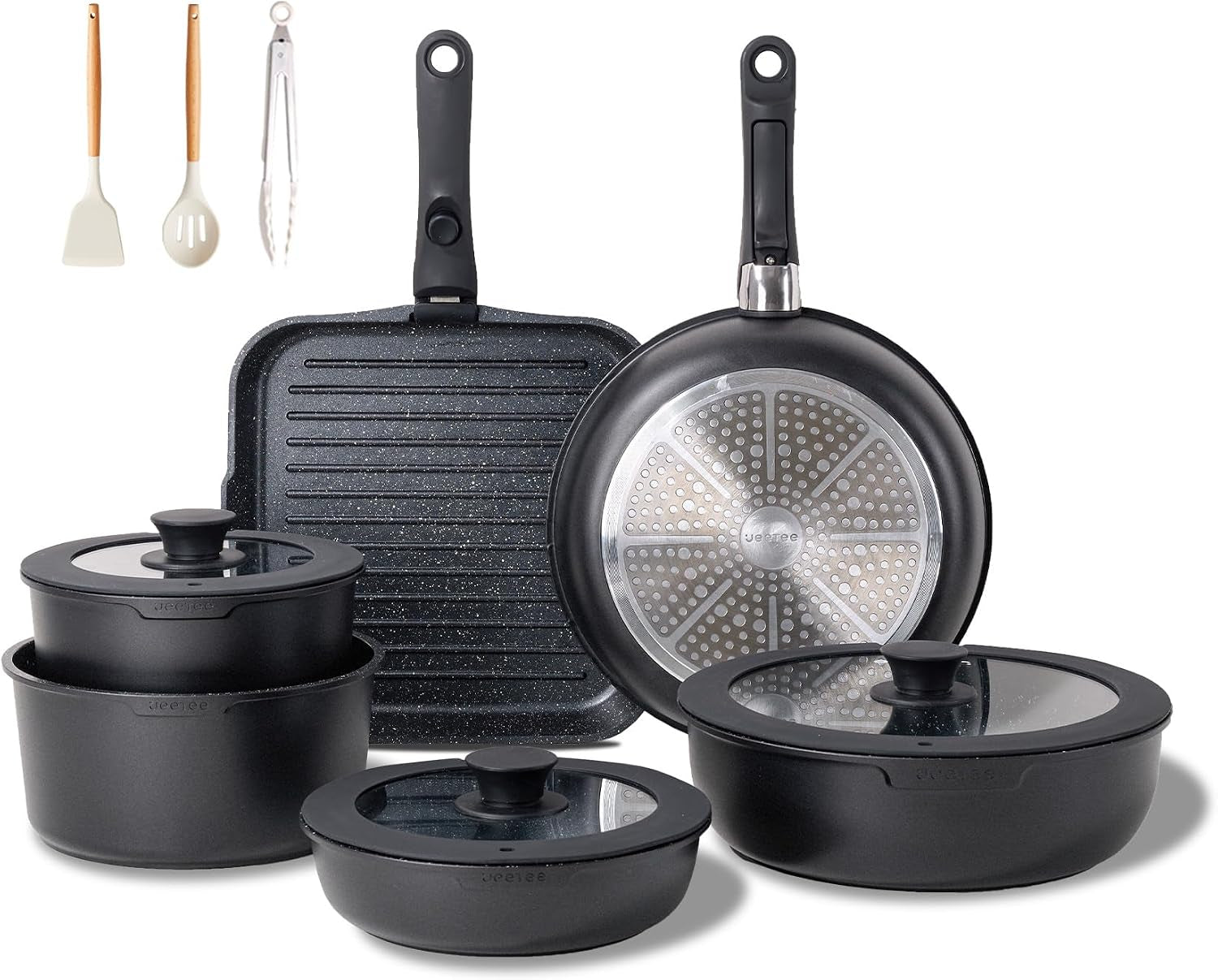 cookware-set-6-essential-pots-19-accessories-nonstick-pots-and-pans-with-detachable-handle-for-induction-cooking-rv-kitchen-space-saving-pfas-free-black