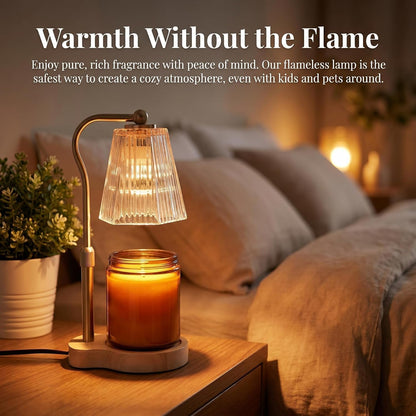 Candle Warmer Lamp with Timer & Dimmer, Wax Melt Warmer for Jar Candles2