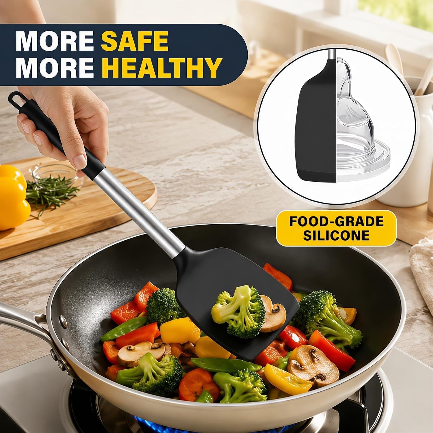 2-piece-silicone-utensil-set-heat-resistant-bpa-free-black