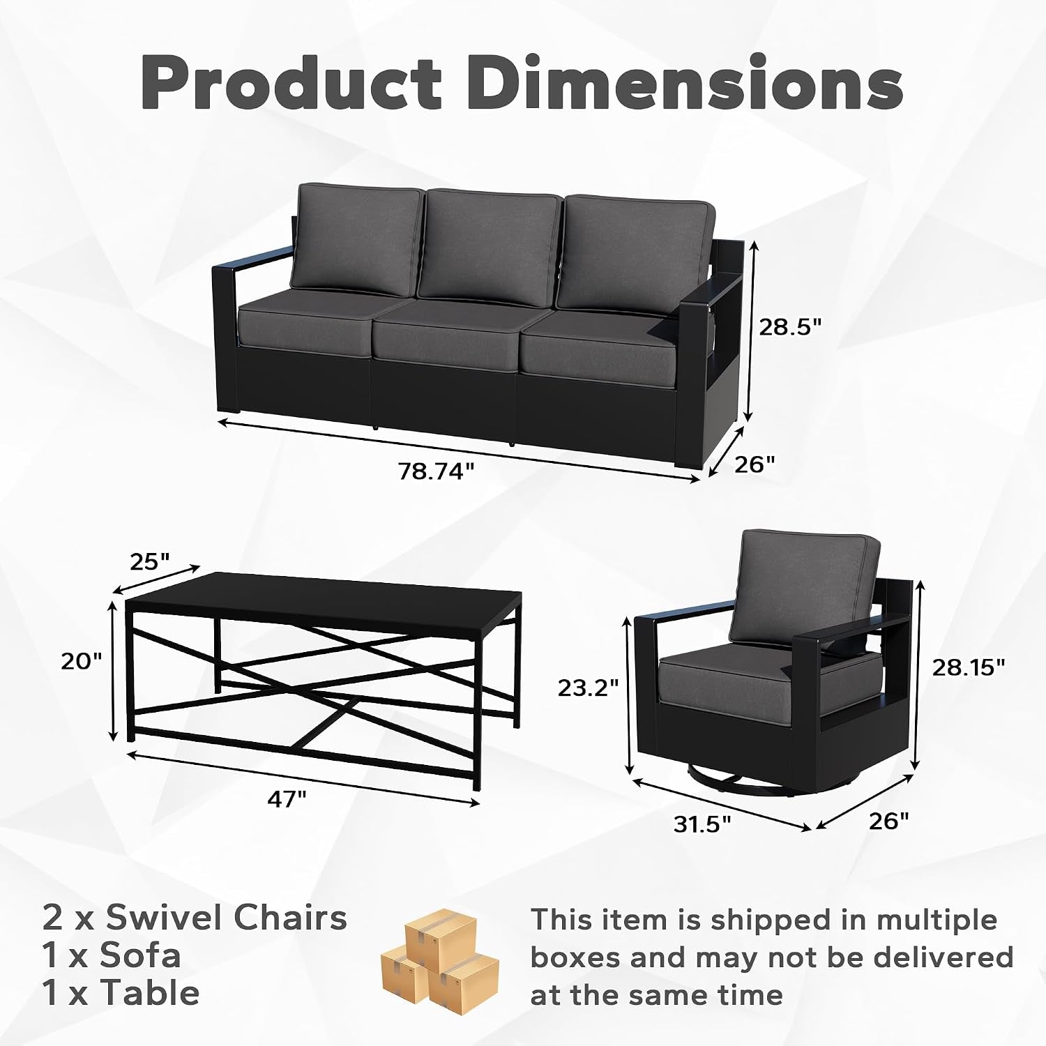 outdoor-aluminum-furniture-set-4-piece-patio-conversation-set-2-swivel-chairs-1-sofa-and-1-table-all-weather-metal-frame-6-thick-removable-cushions-deep-setting-for-garden-poolside-and-porch