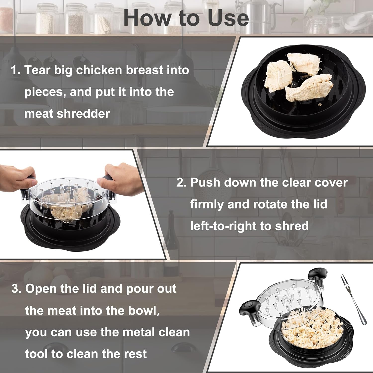 chicken-shredder-tool-twist-large-meat-shredder-with-brush-fork-black-visible-chicken-breast-shredder-strong-anti-slip-strip-ergonomic-handle-bpa-free-kitchen-gadgets-for-pork-beef-chicken